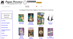 Desktop Screenshot of paganpresence.com